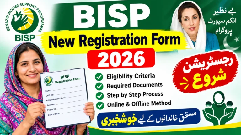 BISP New Registration Form