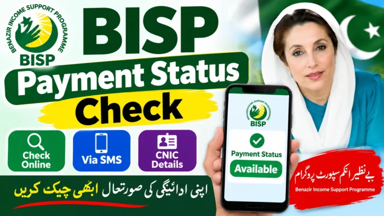 BISP Payment Status Check