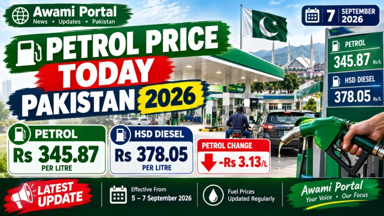 Petrol Price Today Pakistan