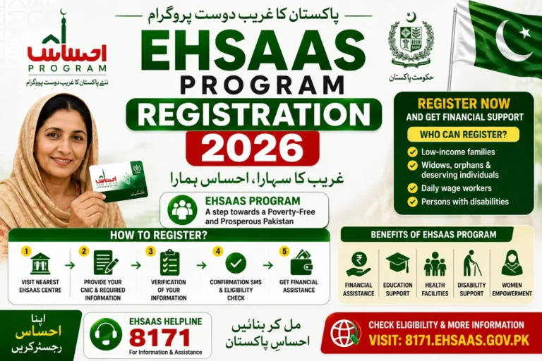 Ehsaas Program Registration
