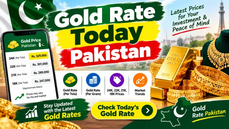 Gold Rate Today Pakistan