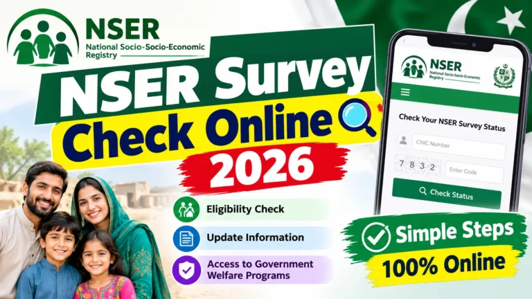 NSER Survey Check Online