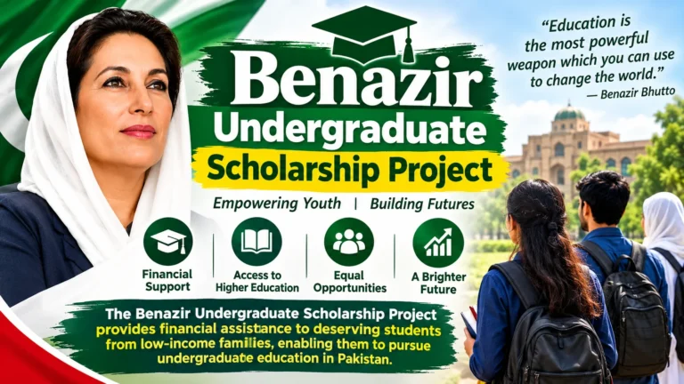 Benazir Undergraduate Scholarship Project