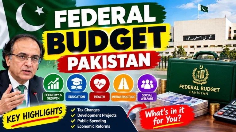 Federal Budget Pakistan